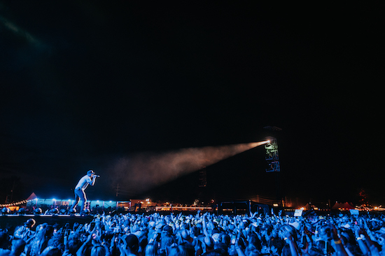 Luke Bryan at Hometown Rising