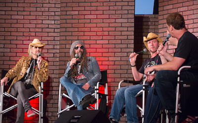 John 5 & Rob Zombie on That Metal Show Live in ROTR Rolling Rock Comedy Tent