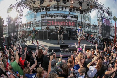 Limp Bizkit on Monster Energy Deck Stage