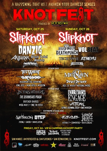 Knotfest flyer